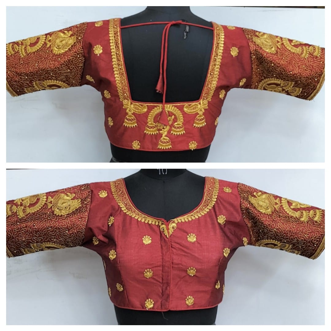 Maggam work readymade store blouses buy online