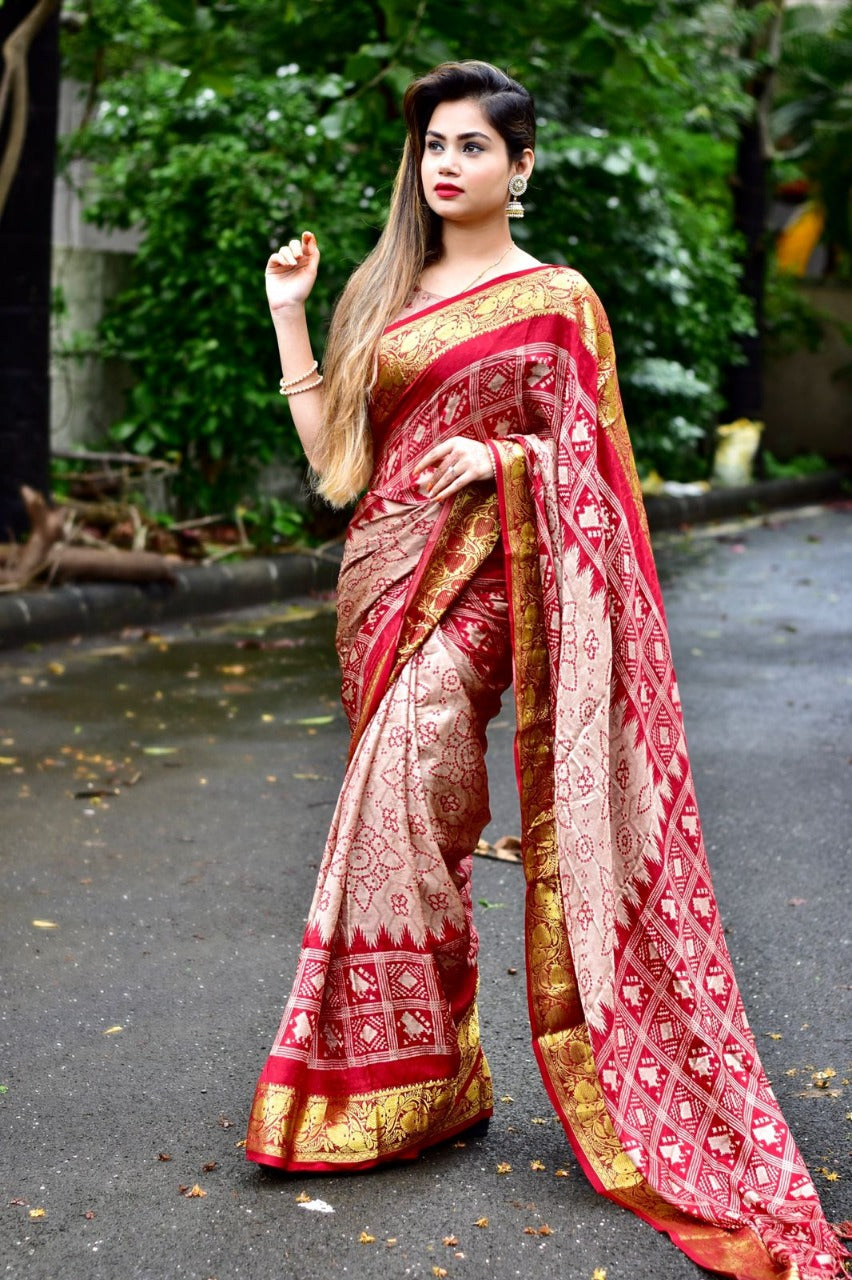 Bandhani Saree - Buy Bandhani Sarees For Women Online