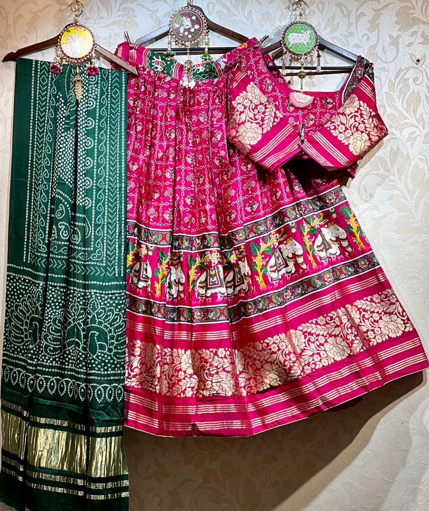 Gaji silk chaniya on sale choli