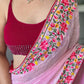 Beautiful Designer Pure Georgate Sequence Saree Anant Tex Exports Private Limited
