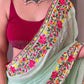 Beautiful Designer Pure Georgate Sequence Saree Anant Tex Exports Private Limited