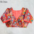 Party Wear Position Print Desginer Blouse Anant Tex Exports Private Limited