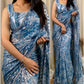 Party Designer Georgette Zari Jacquard Saree. Anant Tex Exports Private Limited