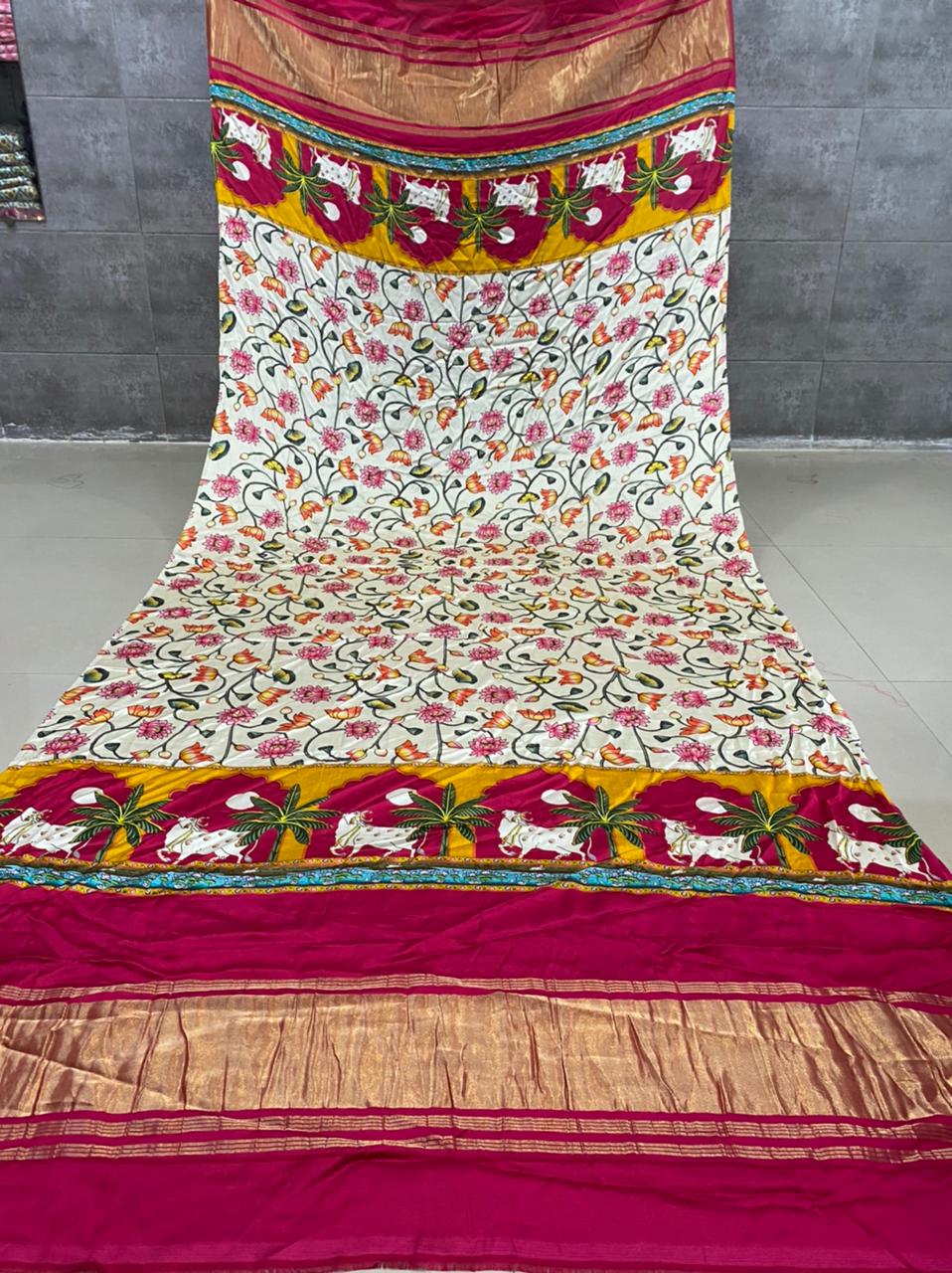 Designer Digital Print Gaji Modal Silk Duptta Anant Tex Exports Private Limited