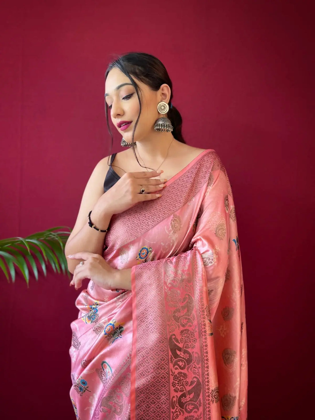 PURE SOFT  SILK SAREE SAREES Anantexports