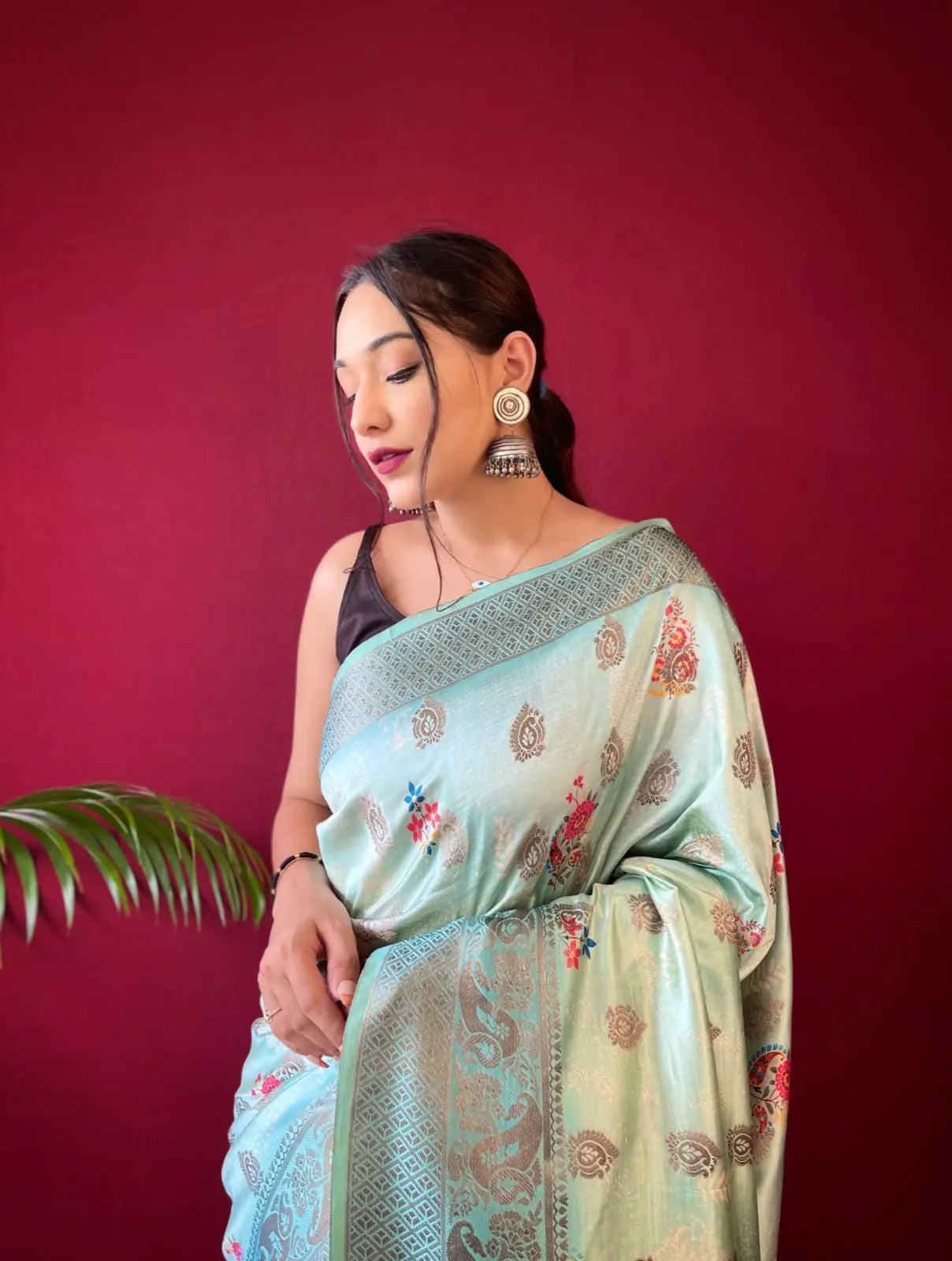 PURE SOFT  SILK SAREE SAREES Anantexports