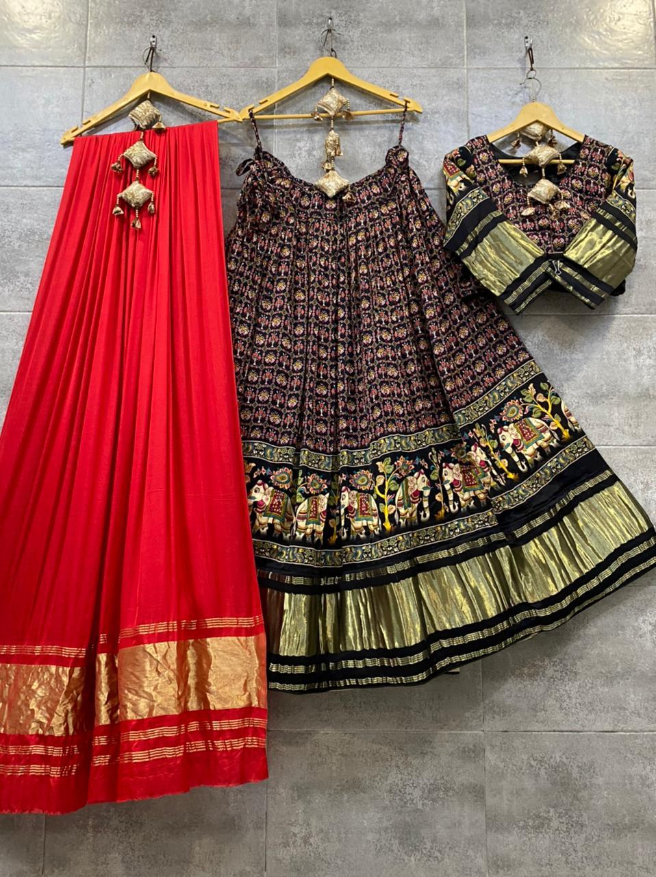 Pure Gaji Silk Lahenga Choli Anantexports