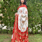 Beautiful Party Wear Bandhani Gaji Silik Saree Anantexports