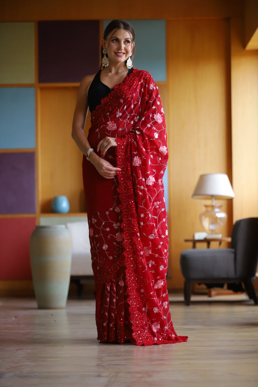 GEORGETTE SAREE saree