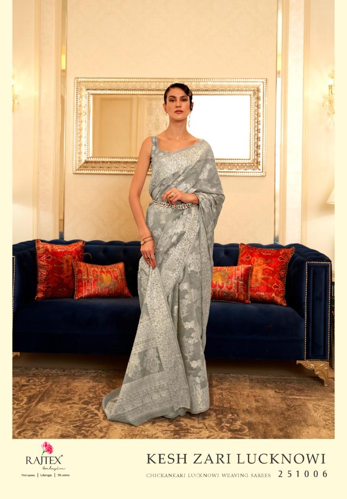 Party Wear RajTex Kesh zari Lucknowi Anantexports