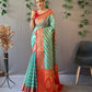 Party Wear Organza Leheriya Saree Anantexports