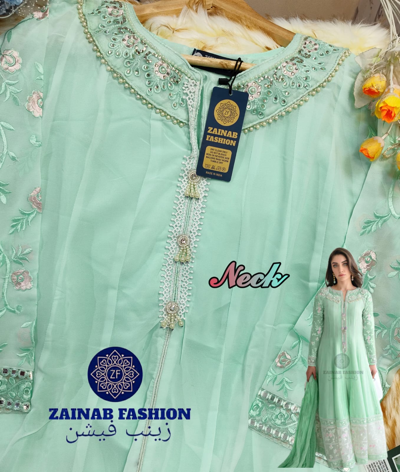 Zainab Anarkali Gown ZF -1216 Anantexports