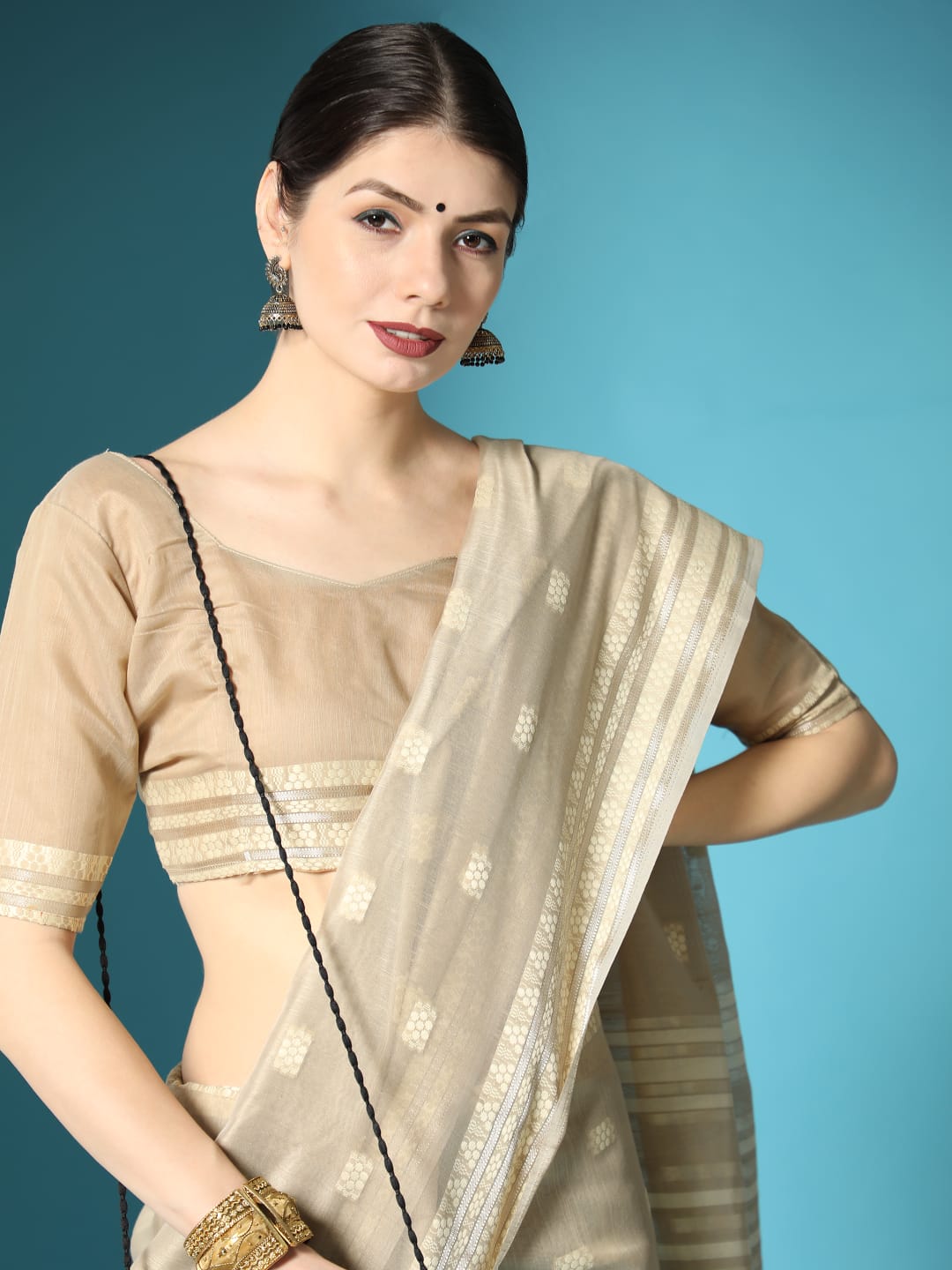 Chikankari kota doria saree | Indian wedding outfits, Designer saree blouse  patterns, Lace saree