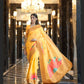Party Wear RajTex Kabana Pure Linen Saree Anant Tex Exports Private Limited