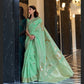 Party Wear RajTex Kabana Pure Linen Saree Anant Tex Exports Private Limited