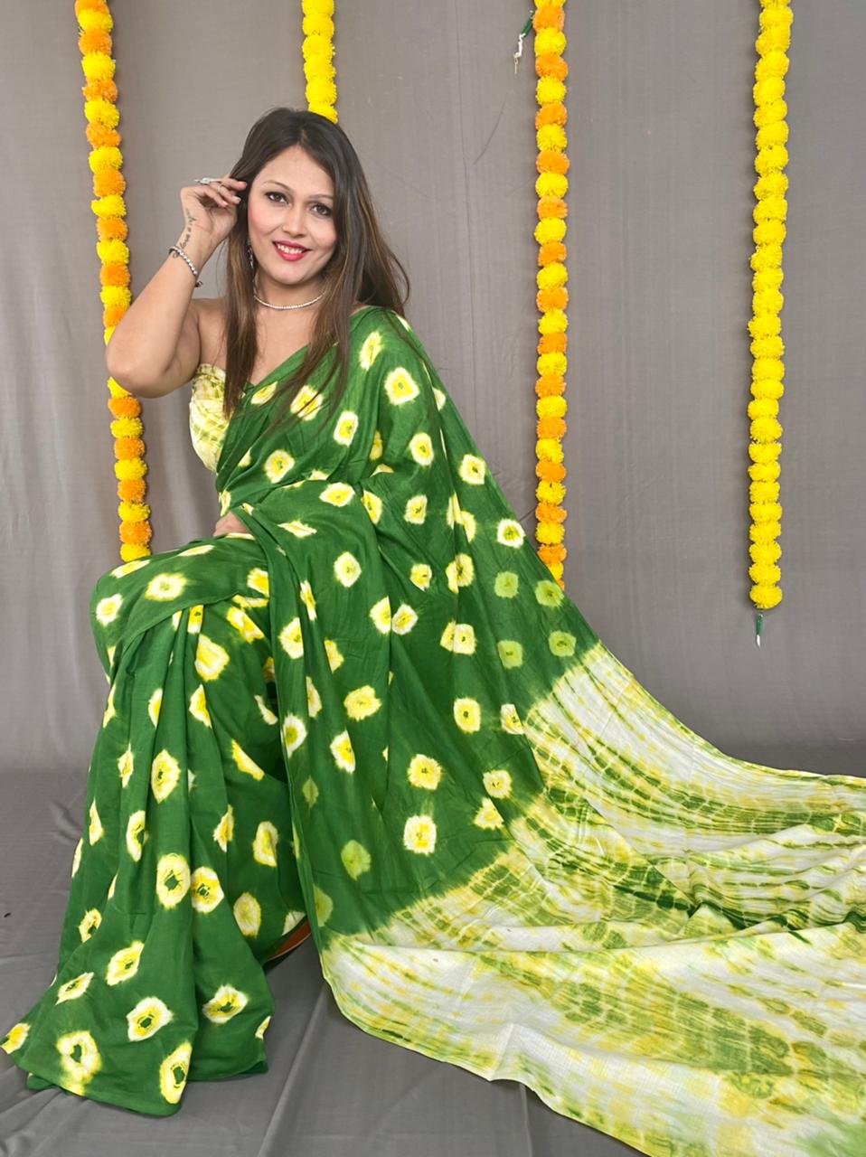 Bandhani Saree Anant Tex Exports Private Limited