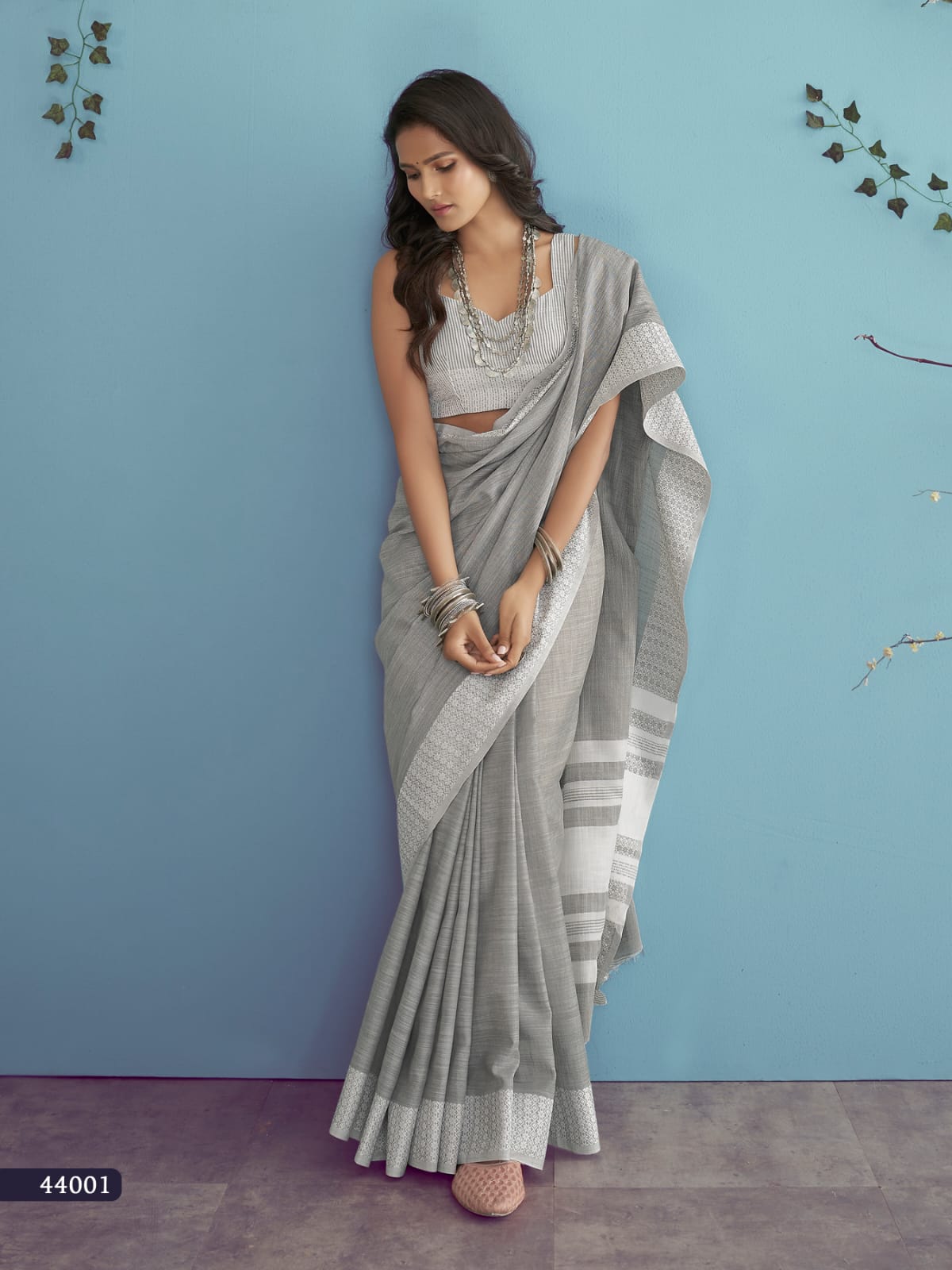 RajPath Aarzoo Soft Linen silk Saree Anant Tex Exports Private Limited