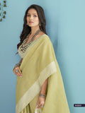 RajPath Aarzoo Soft Linen silk Saree Anant Tex Exports Private Limited