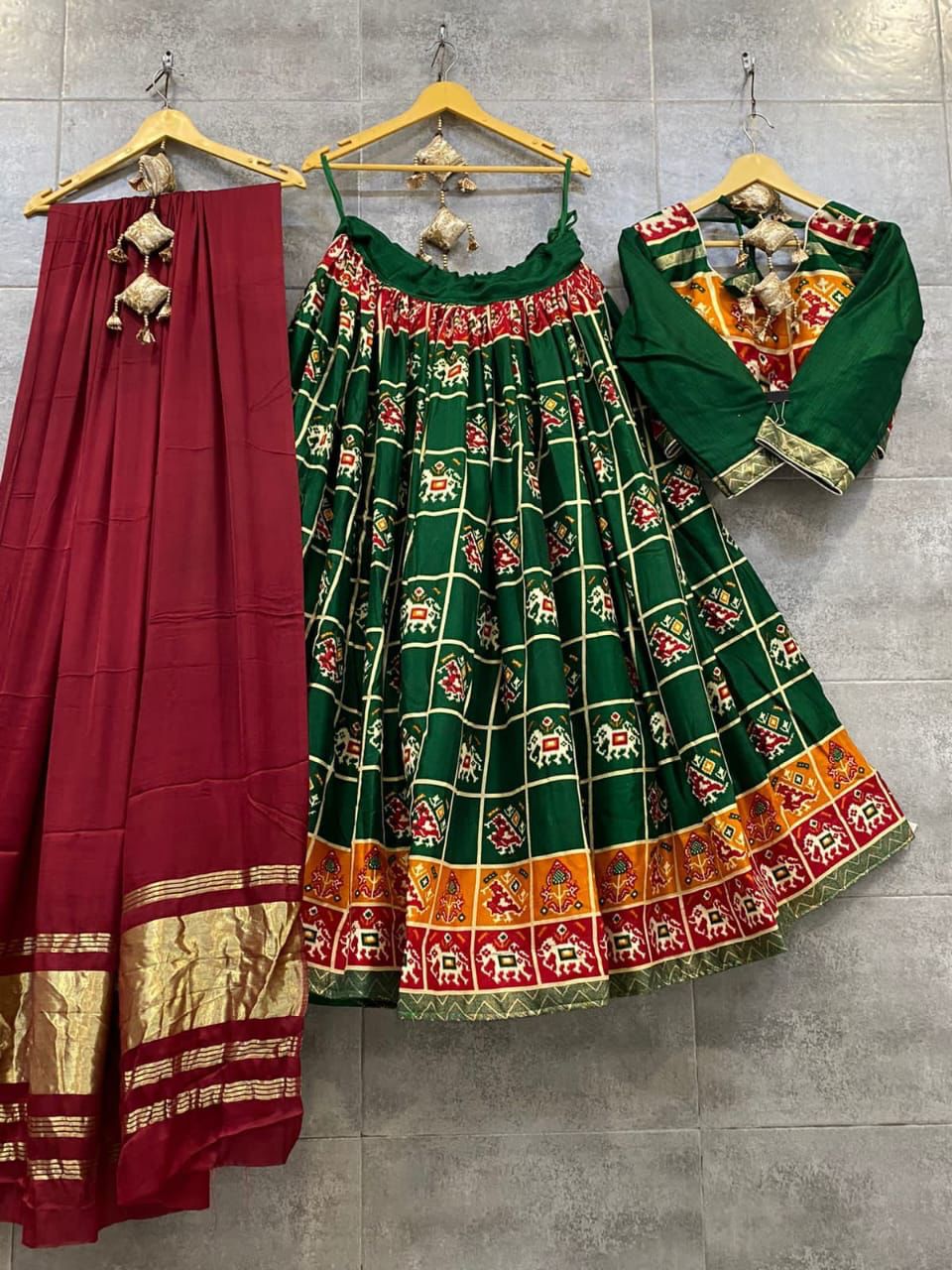 Navratri Pasmina silk Lehenga Choli Anant Tex Exports Private Limited