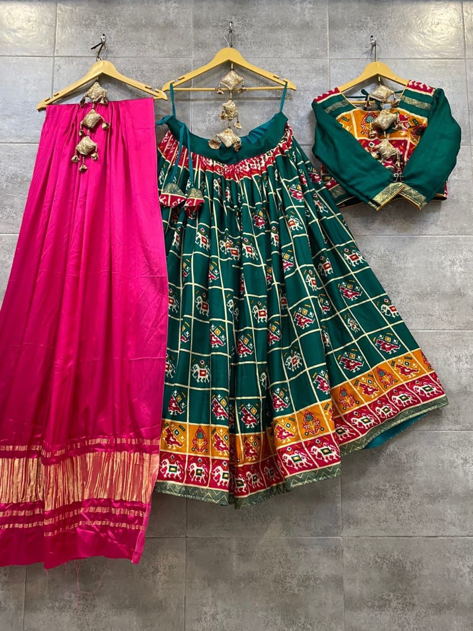 Navratri Pasmina silk Lehenga Choli Anant Tex Exports Private Limited