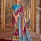 Party Wear Rewaa Dola Silk Saree Anant Tex Exports Private Limited