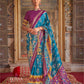 Party Wear Rewaa Dola Silk Saree Anant Tex Exports Private Limited