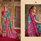Party Wear Rewaa Dola Silk Saree Anant Tex Exports Private Limited