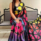 Party wear Sibori Digital Print Softy Saree Anant Tex Exports Private Limited