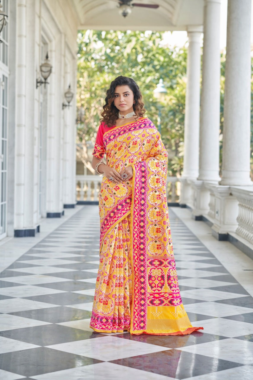 PARTY WEAR PATOLA SILK SAREE VOL 05 Anant Tex Exports Private Limited