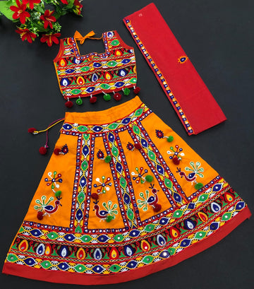 Navratri Kids Cotton Lehenga Choli Anant Tex Exports Private Limited