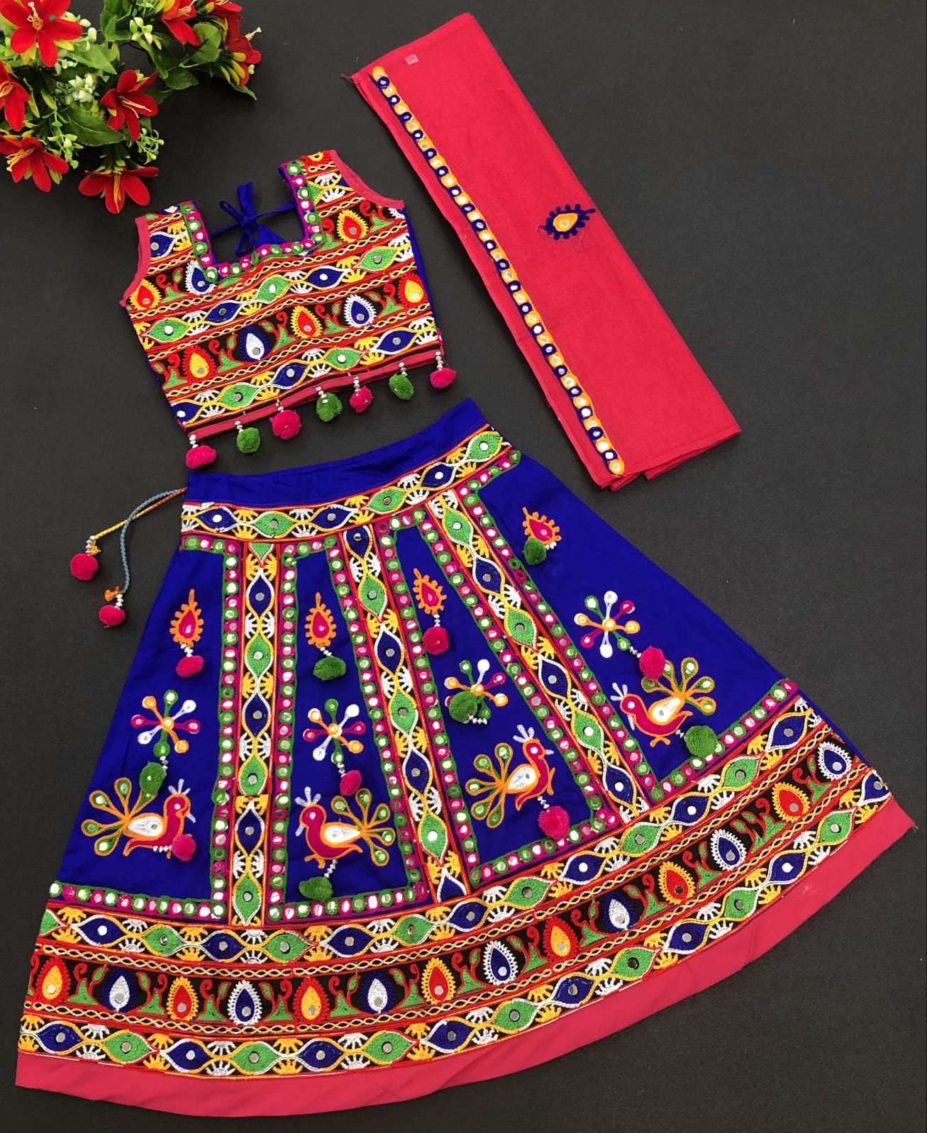 Navratri Kids Cotton Lehenga Choli Anant Tex Exports Private Limited