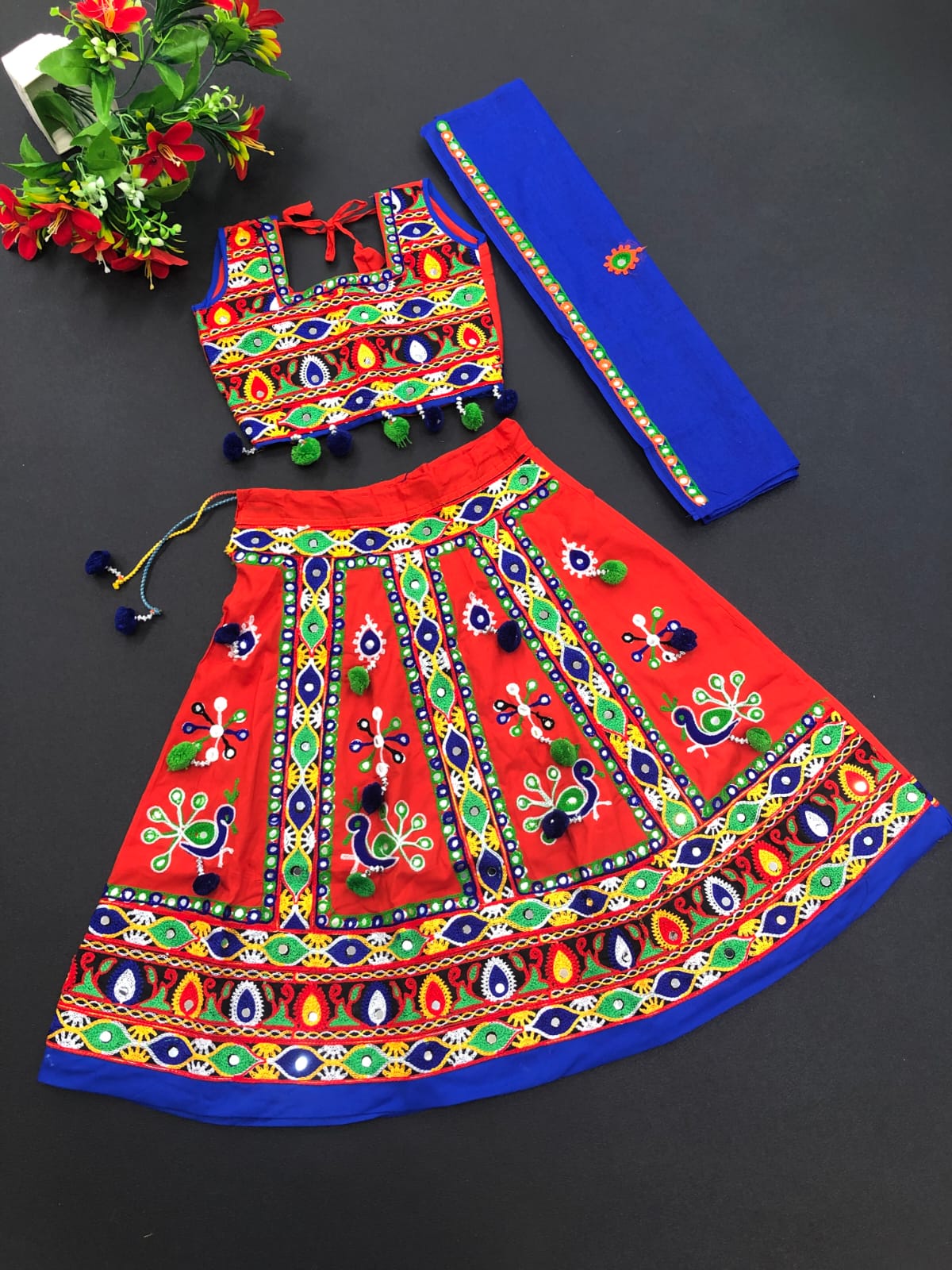 Navratri Kids Cotton Lehenga Choli Anant Tex Exports Private Limited