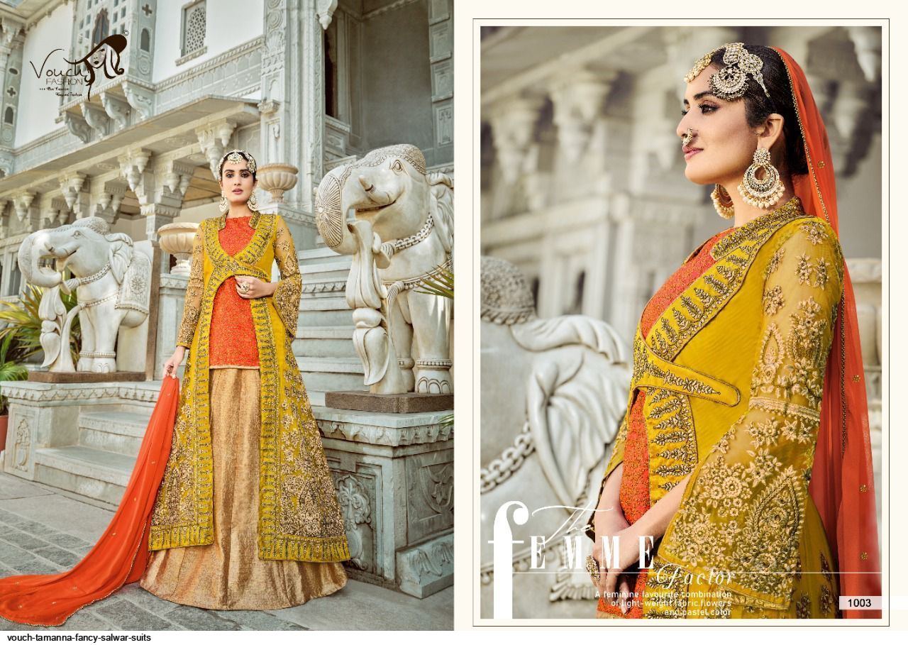 Vouch Tamanna 1001-1007 Series Salwar Kameez With Heavy Look and Beautifull Embroidered Designer Full Stitched Suite Anant Tex Exports Private Limited