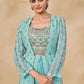 ARYA DESIGNS VOLUME 40 GEORGETTE KURTI WITH BOTTOM AND JACKET Anant Tex Exports Private Limited