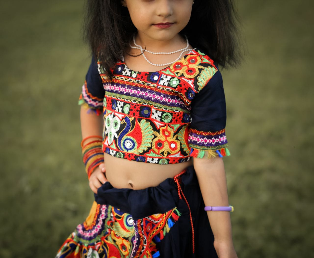 Buy Noyyal Baby Girls Lehenga Choliset, 7 Years-8 Years Online at Best  Prices in India - JioMart.