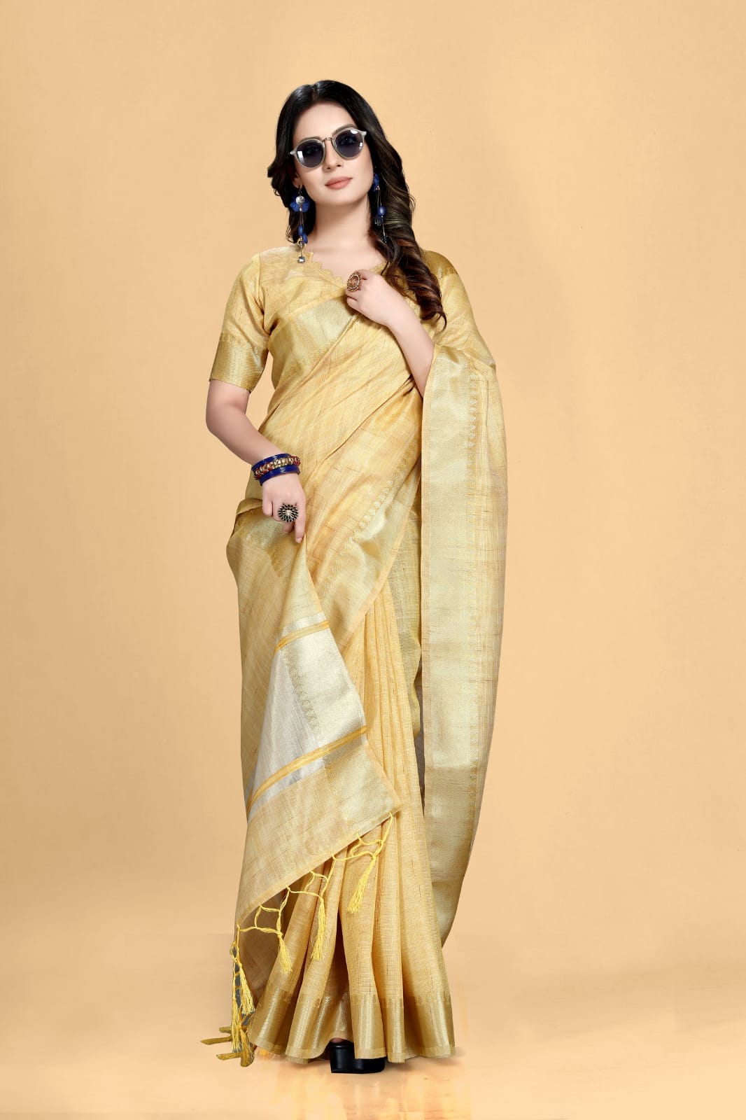 Pure Soft khadi Silk Saree Anant Tex Exports Private Limited