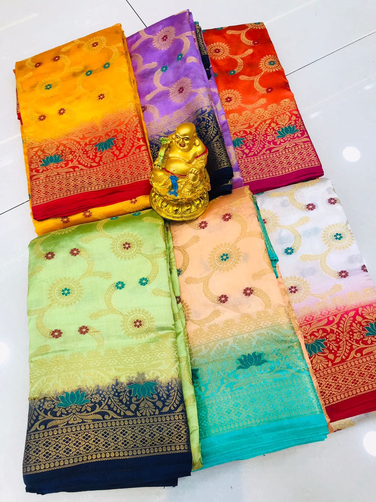 Multicolor Balaton Silk Sarees, With Blouse Piece, 5.5 m (separate blouse  piece) at Rs 575 in Chennai