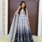 ALFAAZ VOL 3 CHANDERI GOWN Anant Tex Exports Private Limited