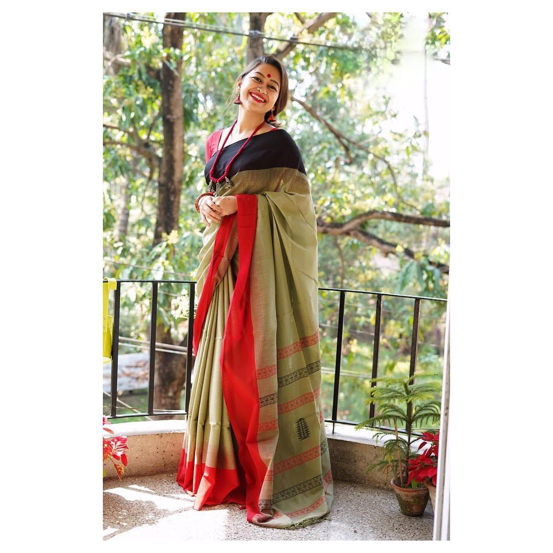 Soft Chandreri Cotton & Digital Print Saree Anant Tex Exports Private Limited