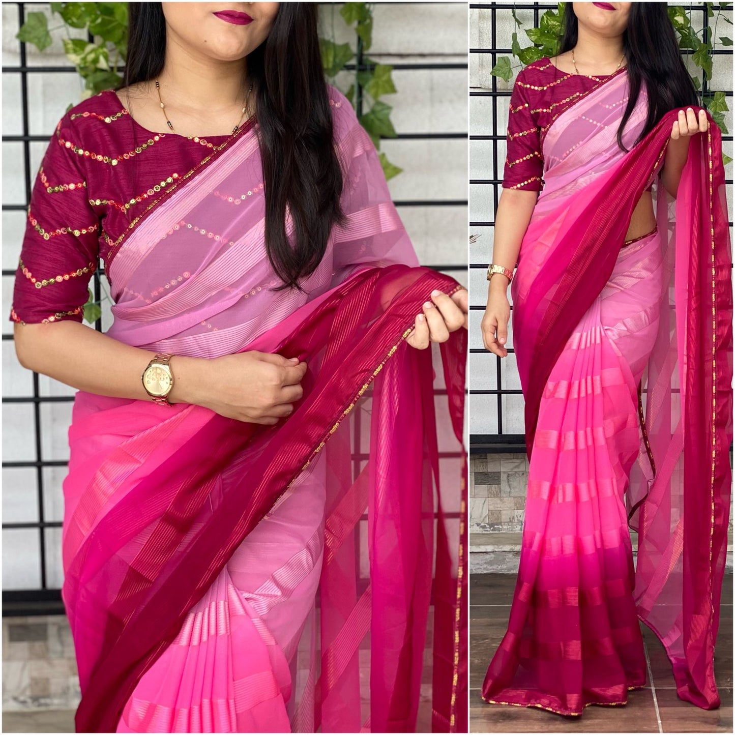 Georgette Saree Anant Tex Exports Private Limited