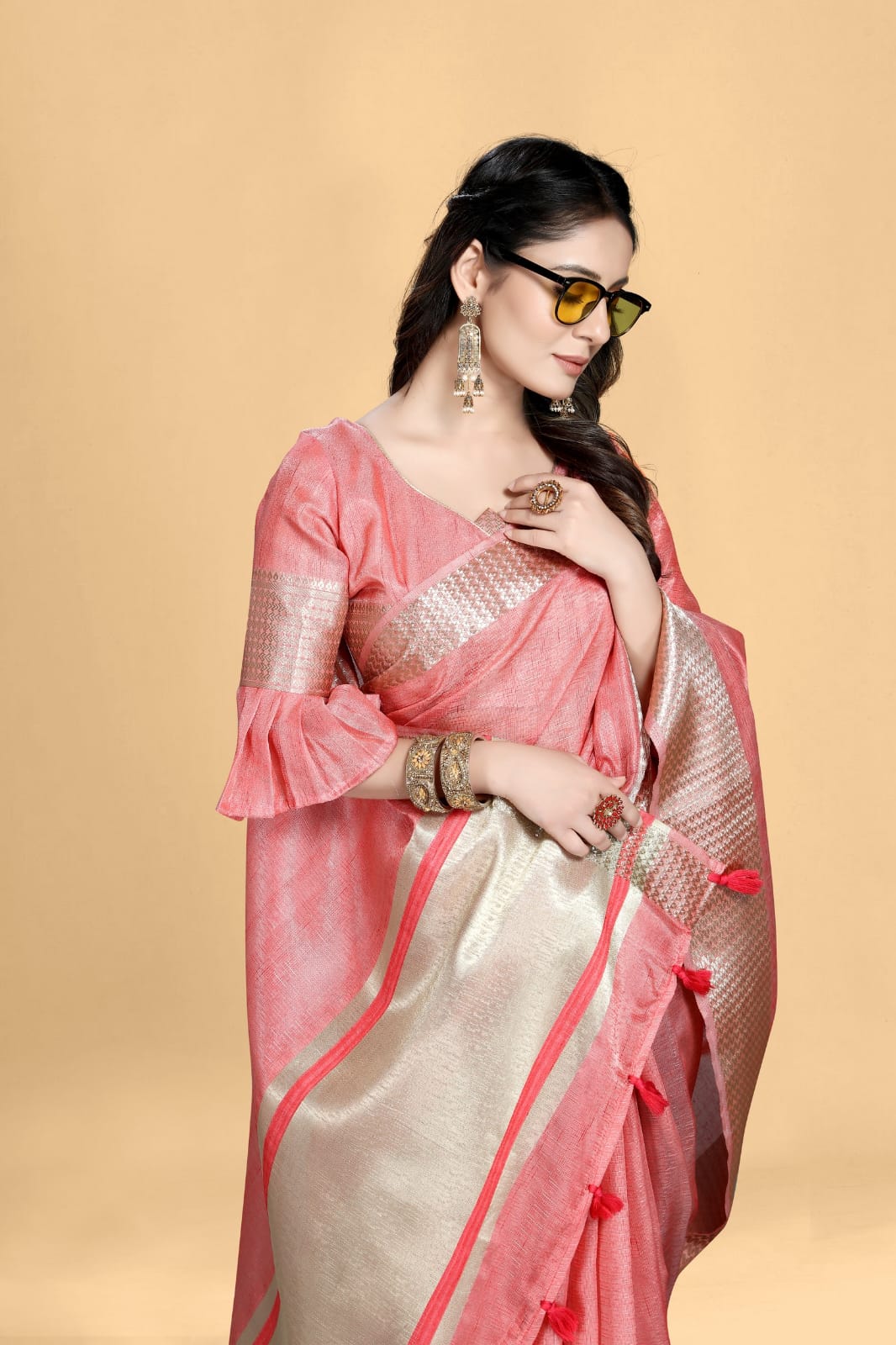 Pure Soft khadi Silk Saree Anant Tex Exports Private Limited