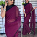 Stylish Georgette Saree Anant Tex Exports Private Limited