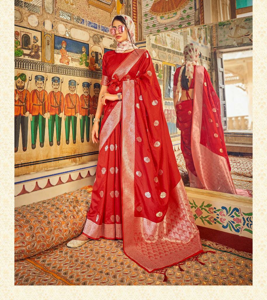 Rajpath Alberry Sattin Festive Wear Weaving Saree Collection Anant Tex Exports Private Limited