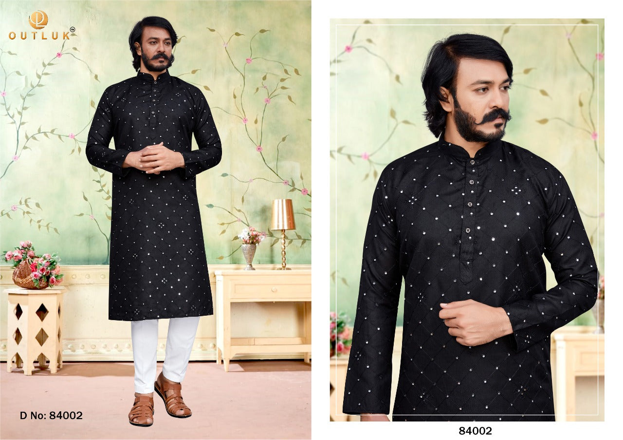 Party Wear Kurta Pajama Outlook Vol 84