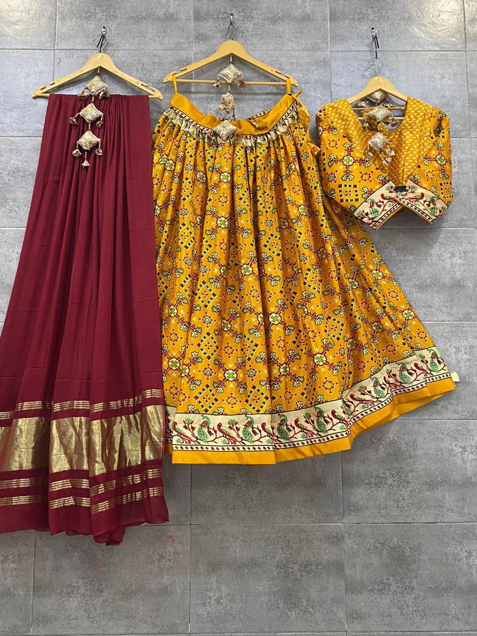 CRAPE SILK LEHENGA Anant Tex Exports Private Limited