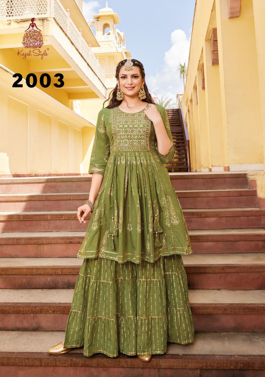 Kajal Lavish Vol-2 2001 To 2008 Anant Tex Exports Private Limited