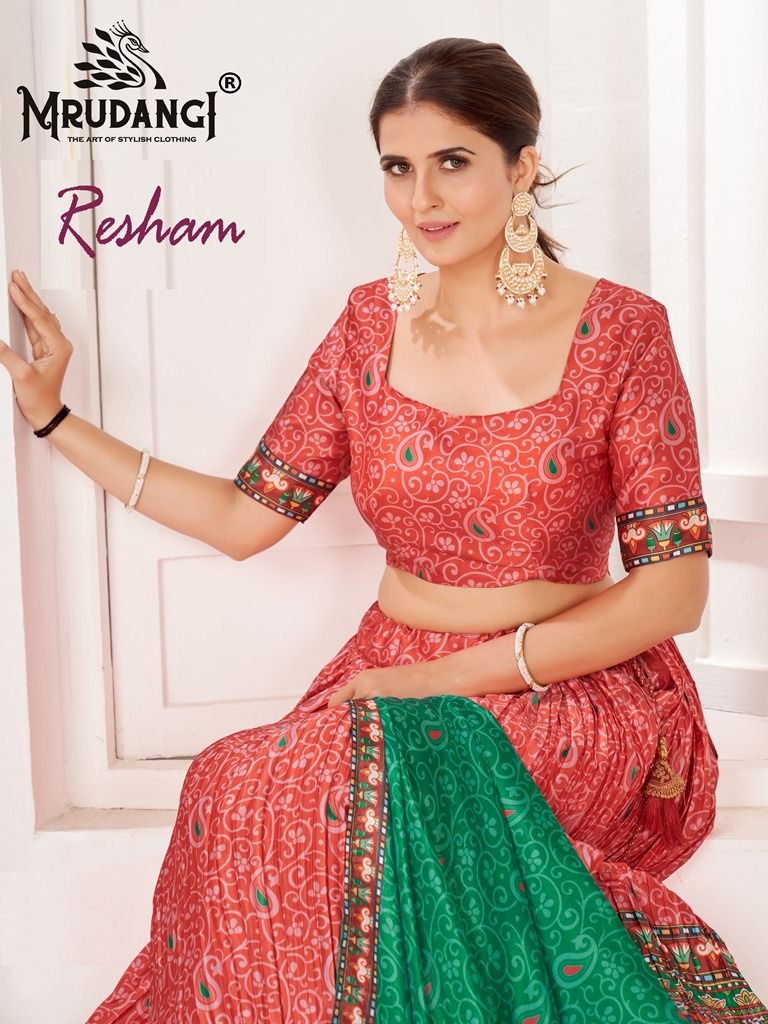 Mrudangi Resham 1030 Series New Collection Of Lehenga Choli Anant Tex Exports Private Limited