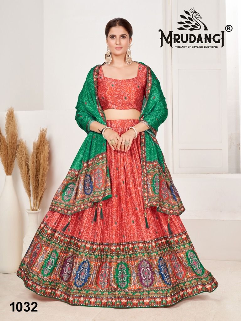 Mrudangi Resham 1030 Series New Collection Of Lehenga Choli Anant Tex Exports Private Limited