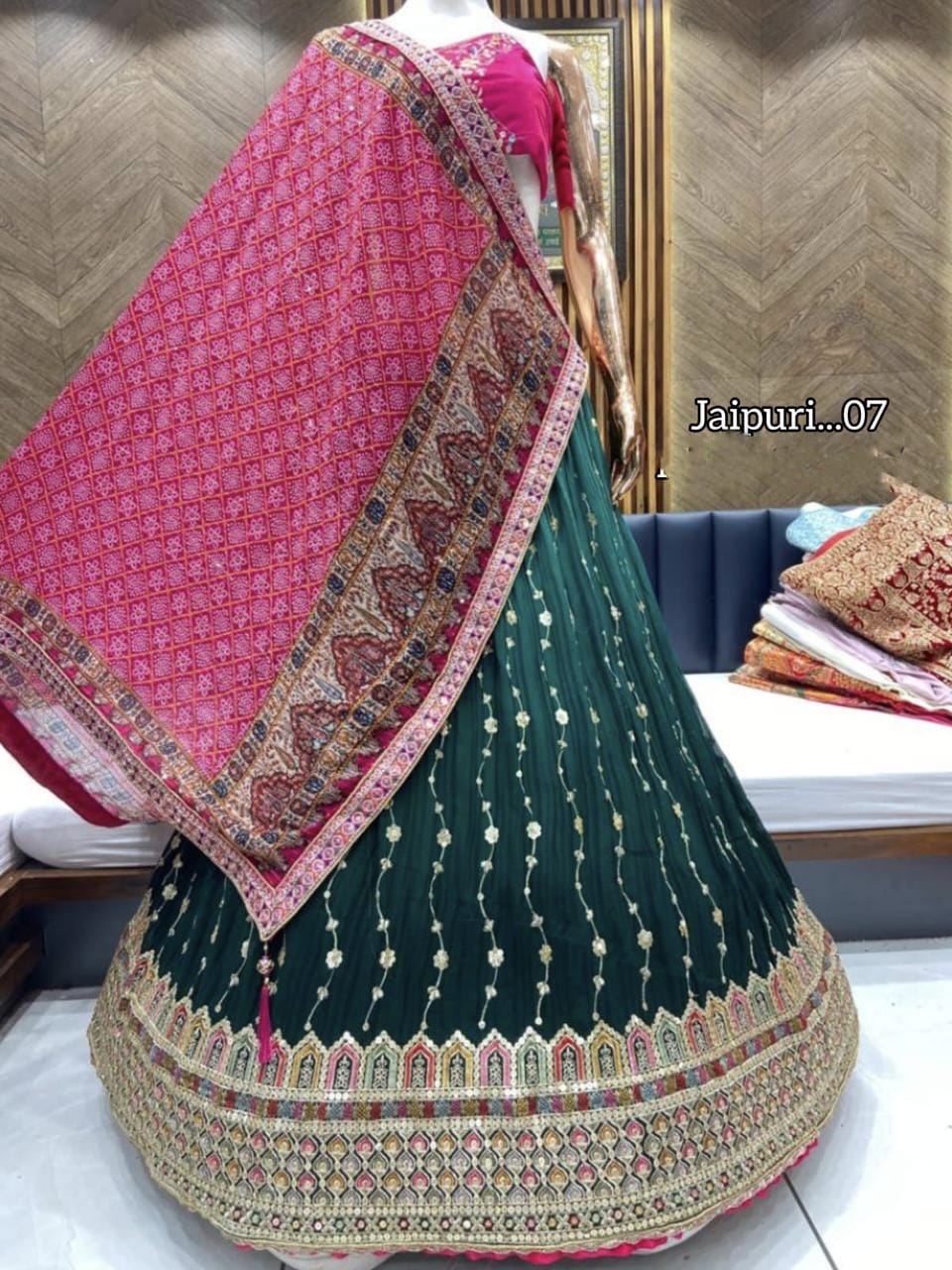 Jaipuri Lehenga Choli With Price | Maharani Designer Boutique