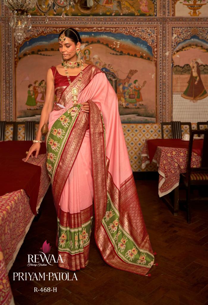 Rewaa Priyam Patola Pure Designer Silk Saree Anant Tex Exports Private Limited